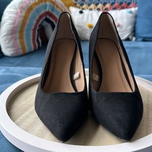 Black Suede Heels